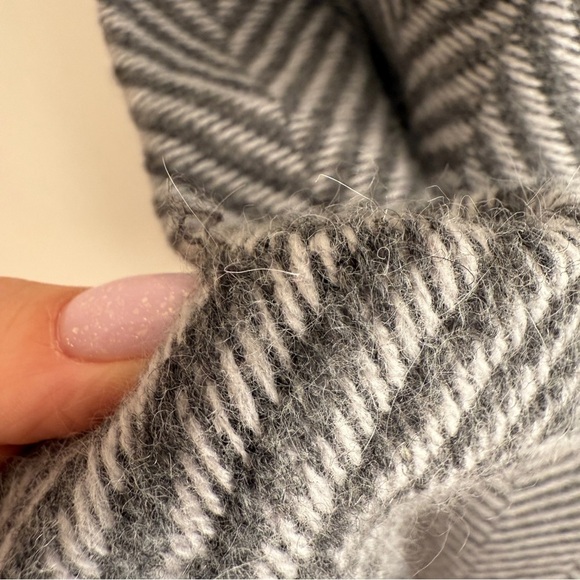 Talbots Boho Fair Isle Textured Knit Lambswool Angora Blend Cardigan Sweater - Picture 5 of 5